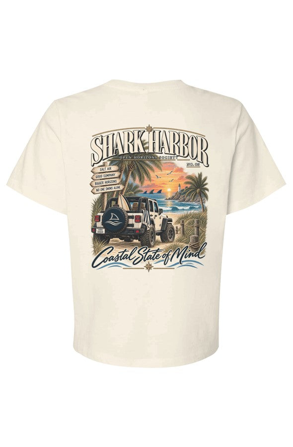The Coastal State of Mind Boxy Tee