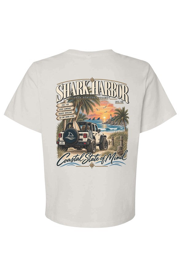 The Coastal State of Mind Boxy Tee