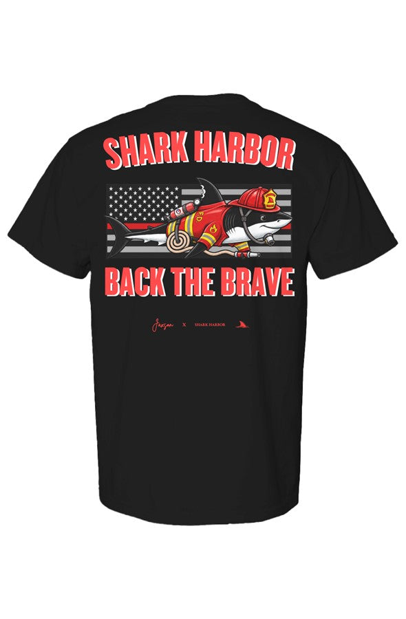 The Firefighter Shark Tee Jaxson Edition