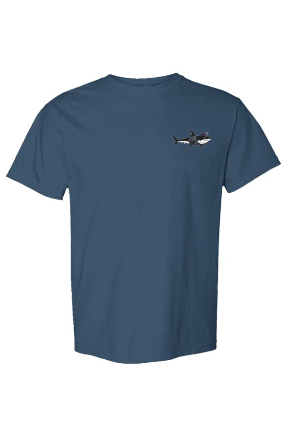 The Back the Blue Police Shark Tee Jaxson Edition