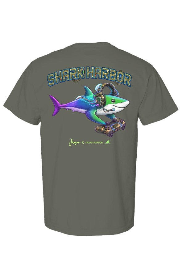 The Gamer Shark Tee Jaxson Edition