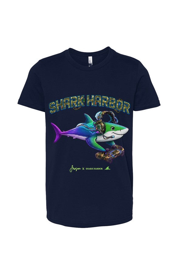 The Gamer Shark Youth Tee Jaxson Edition