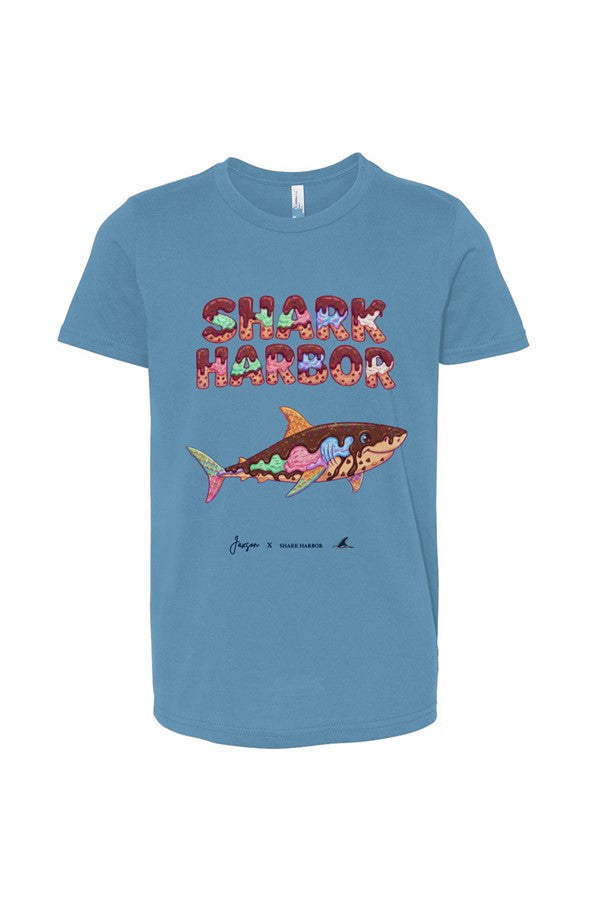 The Ice Cream Shark Youth Tee Jaxson Edition