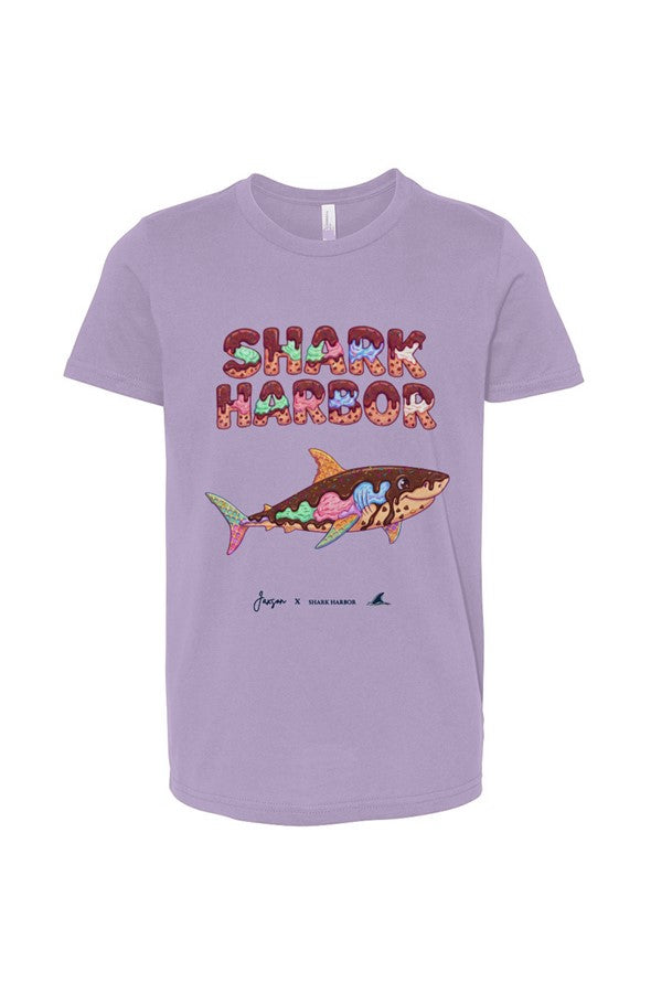 The Ice Cream Shark Youth Tee Jaxson Edition