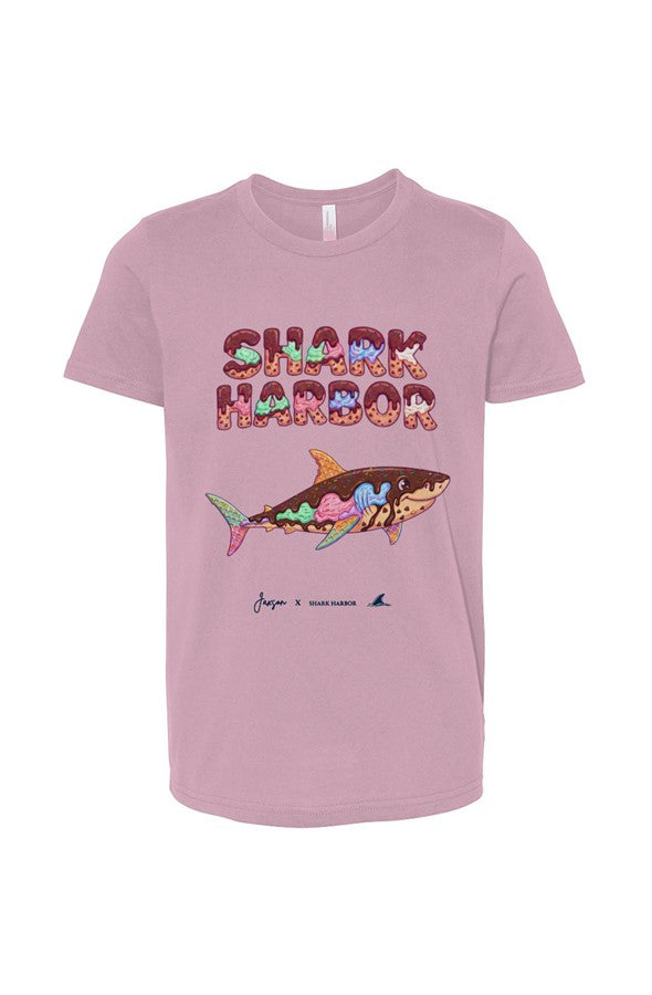 The Ice Cream Shark Youth Tee Jaxson Edition