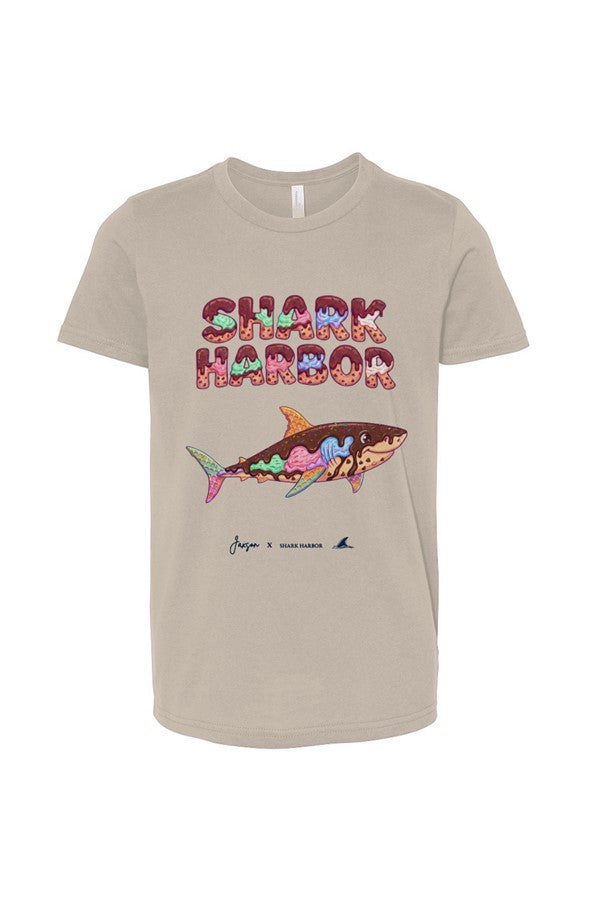 The Ice Cream Shark Youth Tee Jaxson Edition