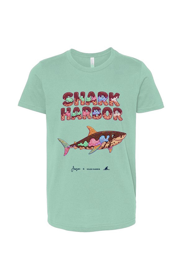 The Ice Cream Shark Youth Tee Jaxson Edition