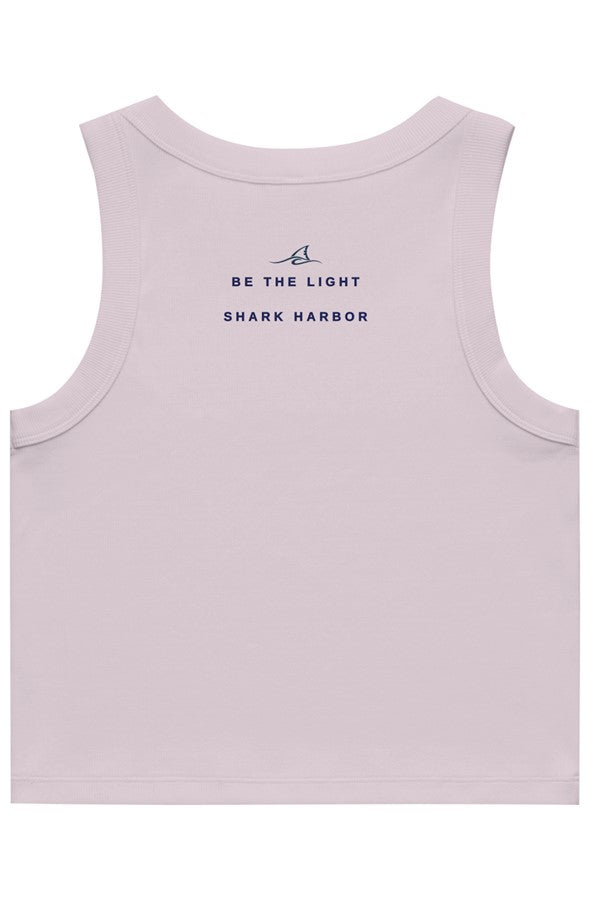 The Be the Light Organic Rib Tank