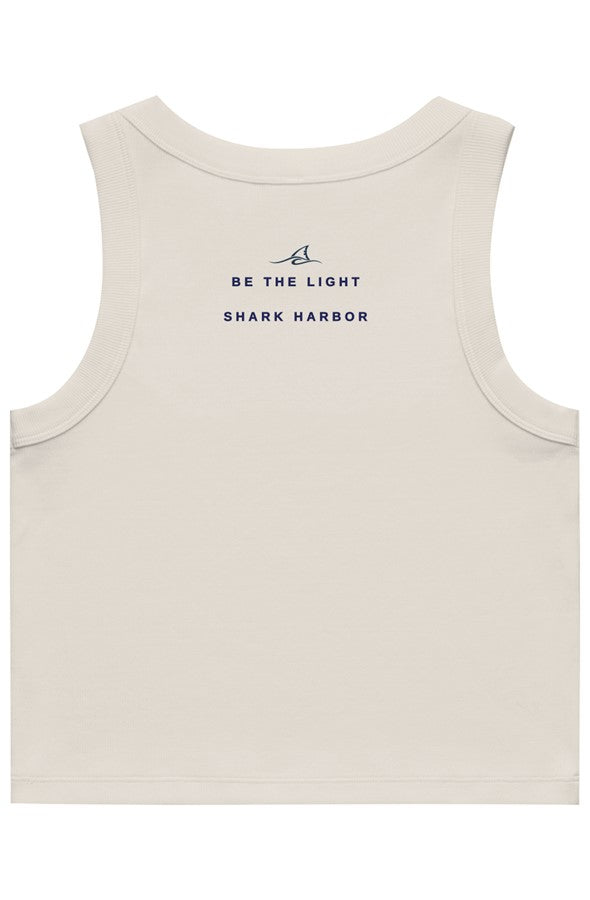 The Be the Light Organic Rib Tank