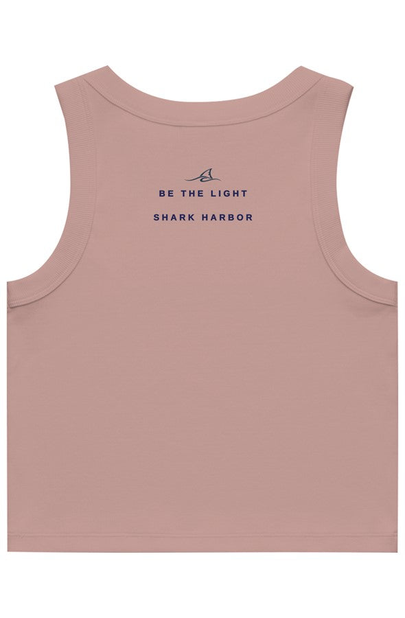 The Be the Light Organic Rib Tank