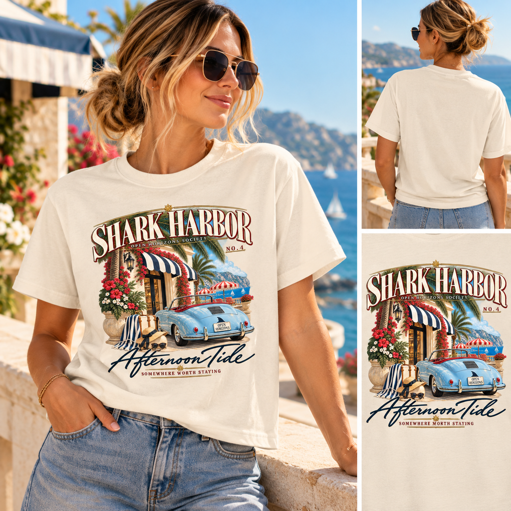 The Coastal Getaway Boxy Tee